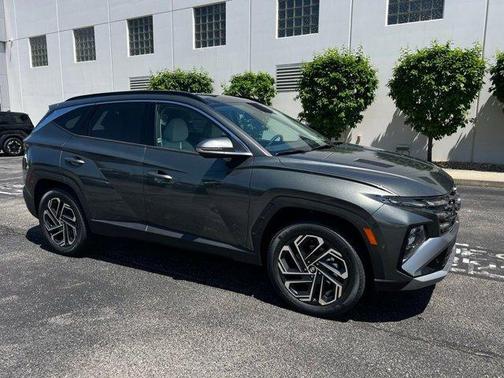 Amazon Gray 2026 Hyundai TUCSON Hybrid Limited