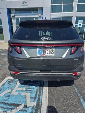 Amazon Gray 2023 Hyundai TUCSON SEL