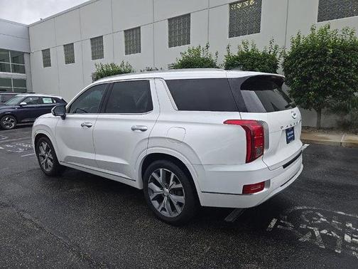 Hyper White 2021 Hyundai PALISADE Limited