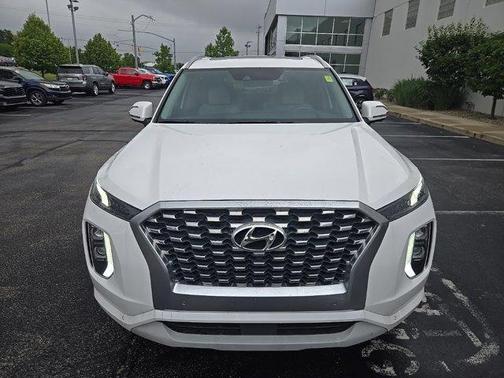 Hyper White 2021 Hyundai PALISADE Limited