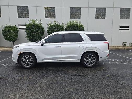 Hyper White 2021 Hyundai PALISADE Limited