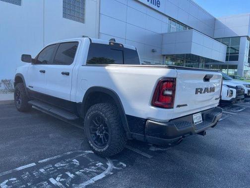 Bright White Clearcoat 2025 RAM 1500 Rebel