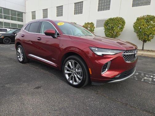 Cinnabar Metallic 2023 Buick Envision Avenir