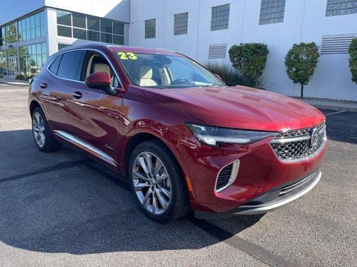 Cinnabar Metallic 2023 Buick Envision Avenir