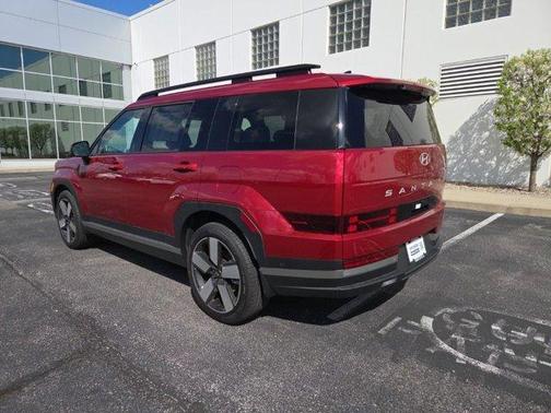 Red 2026 Hyundai SANTA FE HEV Limited