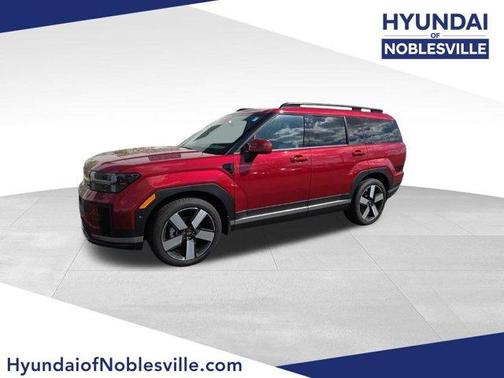 Red 2026 Hyundai SANTA FE HEV Limited
