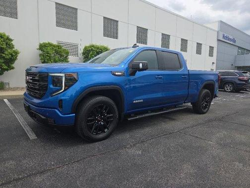 Dynamic Blue Metallic 2024 GMC Sierra 1500 Elevation