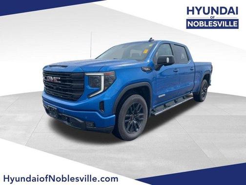 Dynamic Blue Metallic 2024 GMC Sierra 1500 Elevation