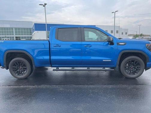 Dynamic Blue Metallic 2024 GMC Sierra 1500 Elevation
