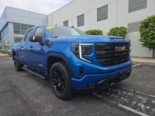 Dynamic Blue Metallic 2024 GMC Sierra 1500 Elevation