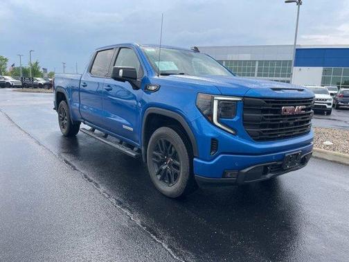 Dynamic Blue Metallic 2024 GMC Sierra 1500 Elevation