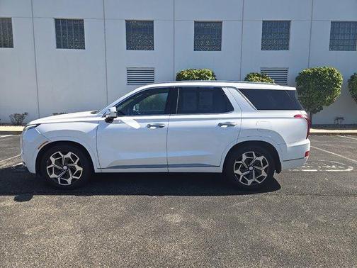 Hyper White 2022 Hyundai PALISADE Calligraphy