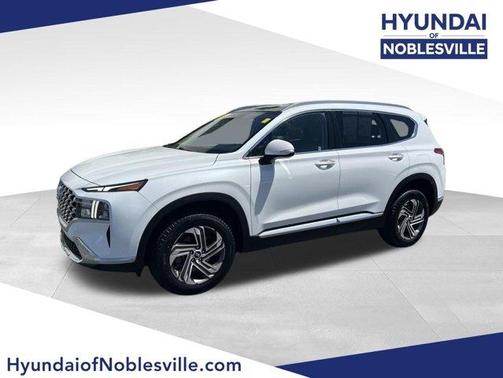 Quartz White 2021 Hyundai SANTA FE SEL