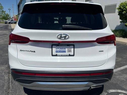 Quartz White 2021 Hyundai SANTA FE SEL