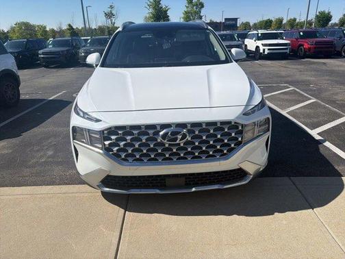 Quartz White 2021 Hyundai SANTA FE SEL