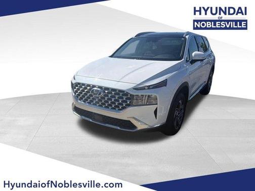 Quartz White 2021 Hyundai SANTA FE SEL
