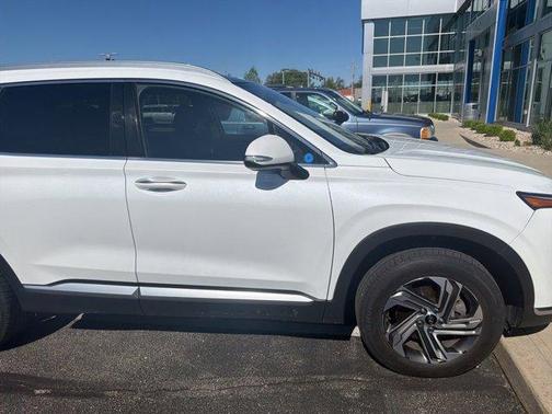 Quartz White 2021 Hyundai SANTA FE SEL