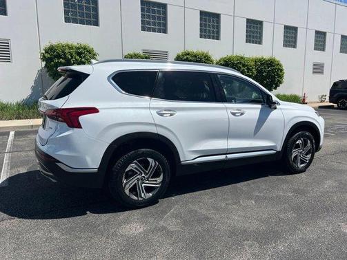 Quartz White 2021 Hyundai SANTA FE SEL
