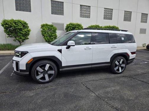 White 2026 Hyundai SANTA FE HEV Limited