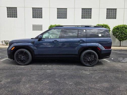 Atlantic Blue 2026 Hyundai SANTA FE HEV Calligraphy