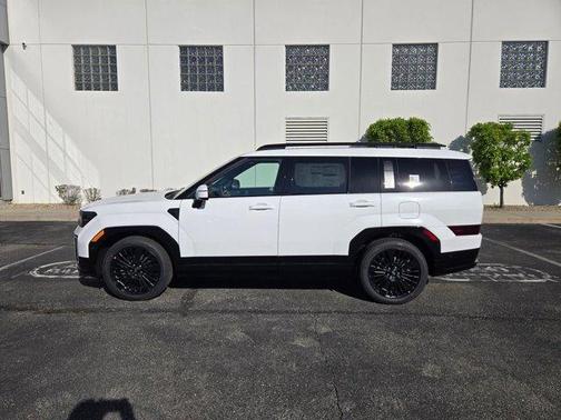 White 2026 Hyundai SANTA FE HEV Calligraphy