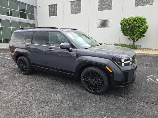 Gray 2026 Hyundai SANTA FE HEV Calligraphy