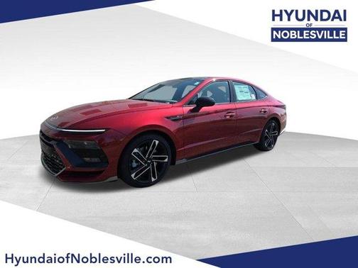 Red 2026 Hyundai SONATA N Line