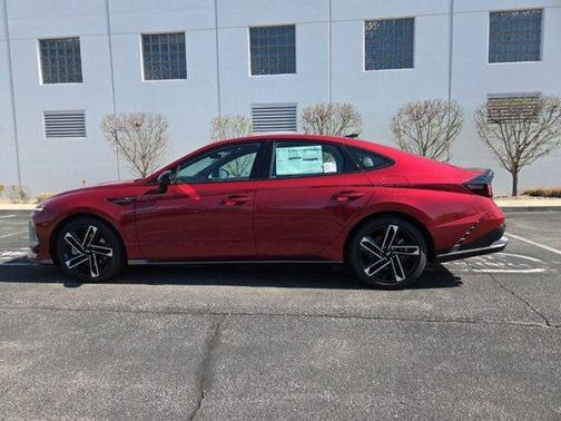 Red 2026 Hyundai SONATA N Line