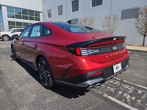 Red 2026 Hyundai SONATA N Line