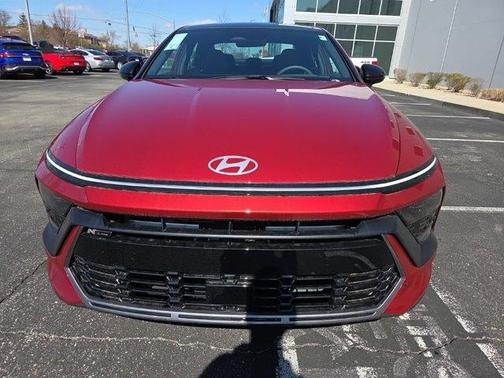 Red 2026 Hyundai SONATA N Line