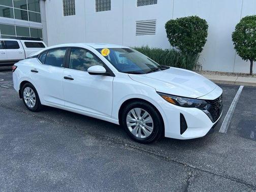 Cloud White 2024 Nissan Sentra S
