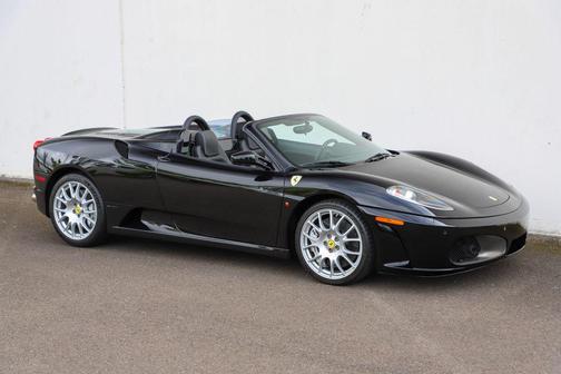 Black 2008 Ferrari F430 Spider