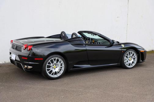 Black 2008 Ferrari F430 Spider