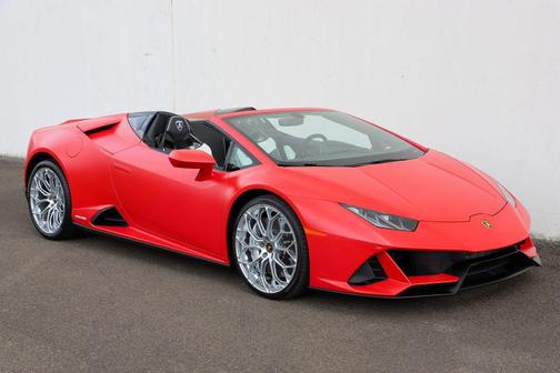 Rosso Mimir Matte 2024 Lamborghini Huracan EVO Spyder