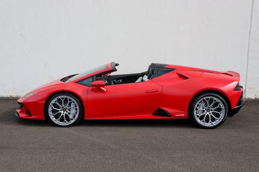 Rosso Mimir Matte 2024 Lamborghini Huracan EVO Spyder