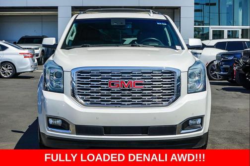 White Frost Tricoat 2018 GMC Yukon Denali