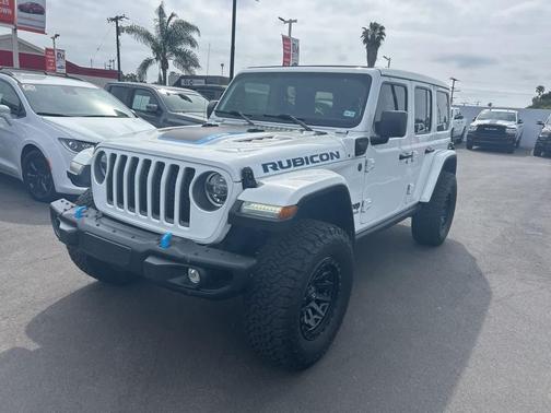Bright White Clearcoat 2021 Jeep Wrangler Unlimited 4xe Rubicon