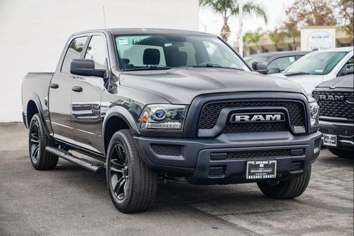 Granite Crystal Metallic Clearcoat 2023 RAM 1500 Classic Warlock Crew Cab 4x4 5'7' Box