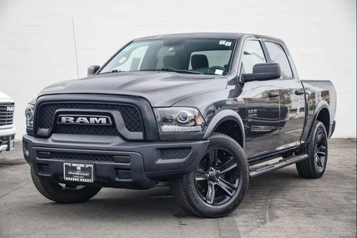 Granite Crystal Metallic Clearcoat 2023 RAM 1500 Classic Warlock Crew Cab 4x4 5'7' Box