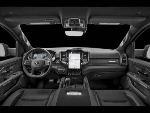Diamond Black Crystal Pearlcoat 2026 RAM 1500 RHO Crew Cab 4x4 5'7' Box