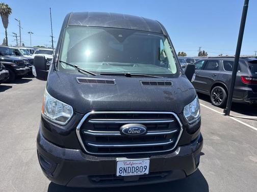 Agate Black Metallic 2020 Ford Transit-350 XLT