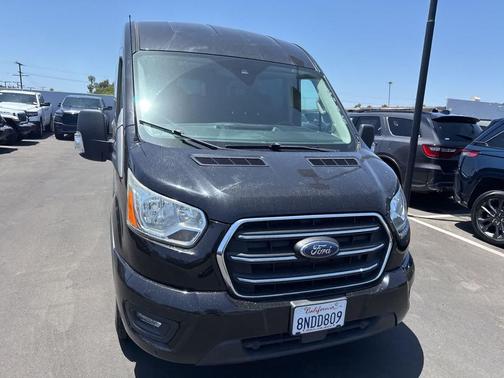 Agate Black Metallic 2020 Ford Transit-350 XLT