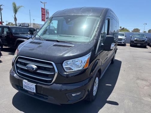 Agate Black Metallic 2020 Ford Transit-350 XLT