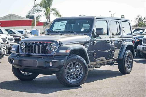 Granite Crystal Metallic Clearcoat 2026 Jeep Wrangler Sport S