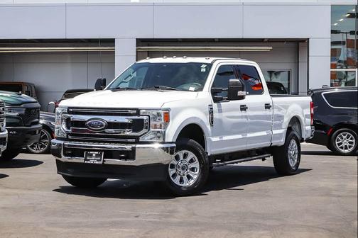 Oxford White 2021 Ford F-250 XLT