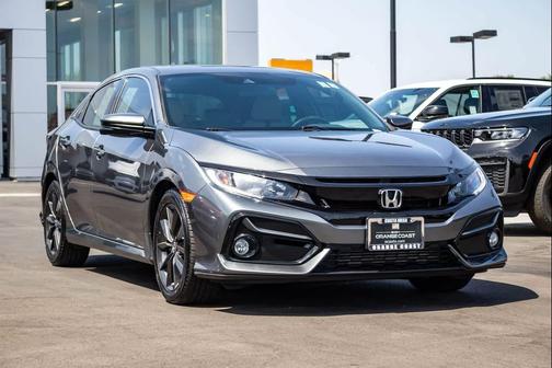 Polished Metal Metallic 2021 Honda Civic EX