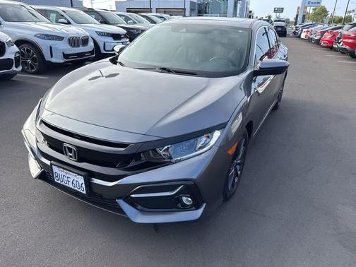 Polished Metal Metallic 2021 Honda Civic EX