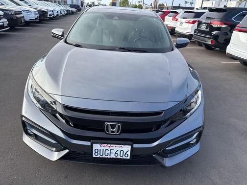 Polished Metal Metallic 2021 Honda Civic EX