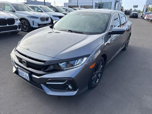Polished Metal Metallic 2021 Honda Civic EX