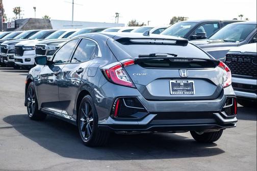 Polished Metal Metallic 2021 Honda Civic EX